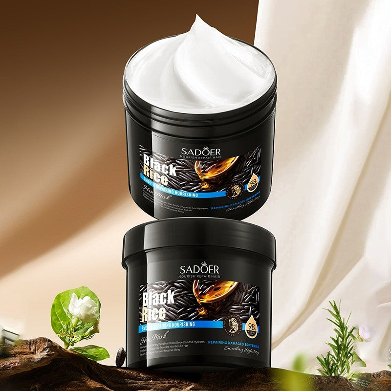 SADOER Black Rice Hair Mask 500g Nourishing & Repairing