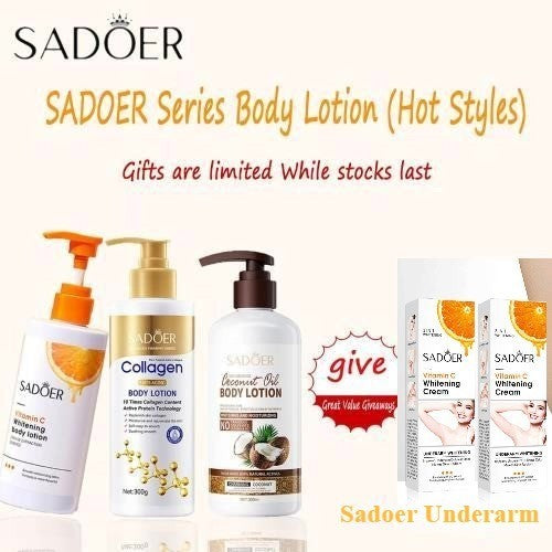SADOER Body Milk Whitening Series