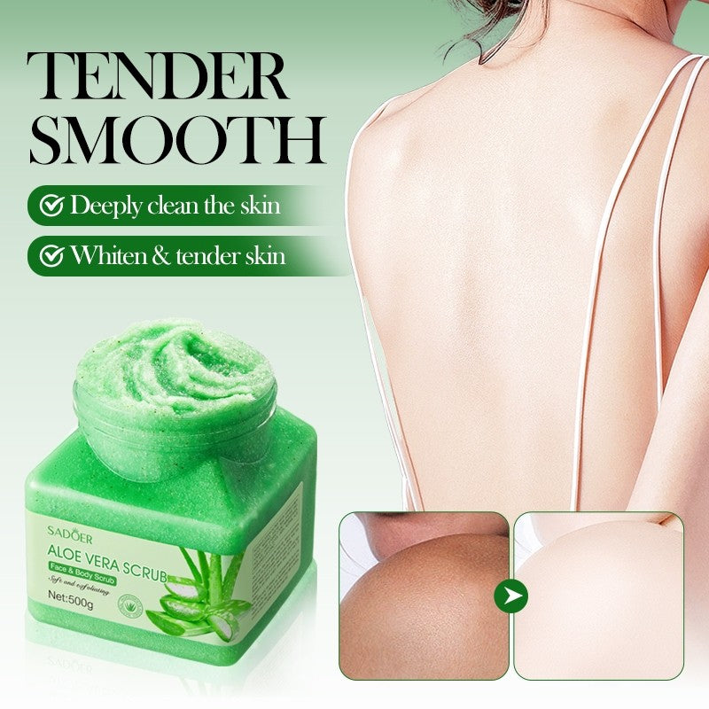 SADOER Aloe Vera Scrub 500g Soft & Moisturizing
