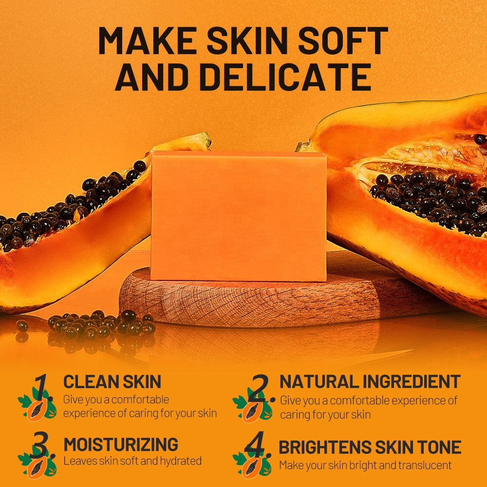 Disaar Papaya Soap With Vitamin E