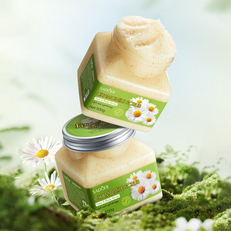 Sadoer Chamomile Scrub 500g for Soft Skin