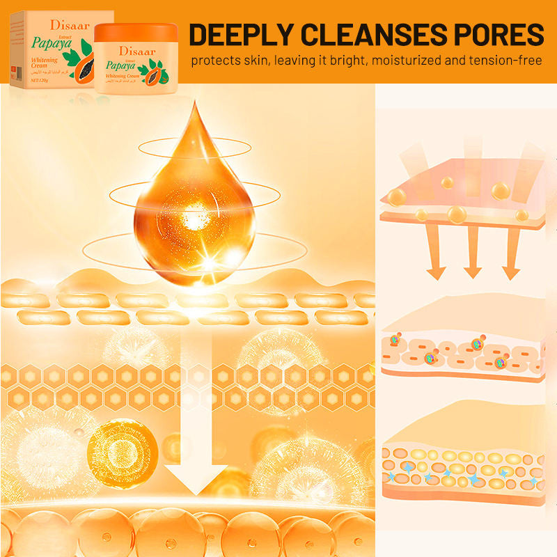 Disaar Papaya Skin Care Vitamin E Cream Whitening