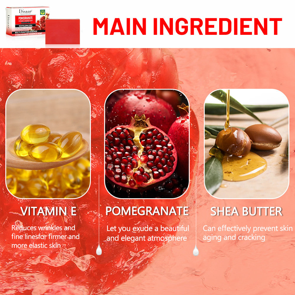 Whitening Essence Soap Vitamin E Moisturizer