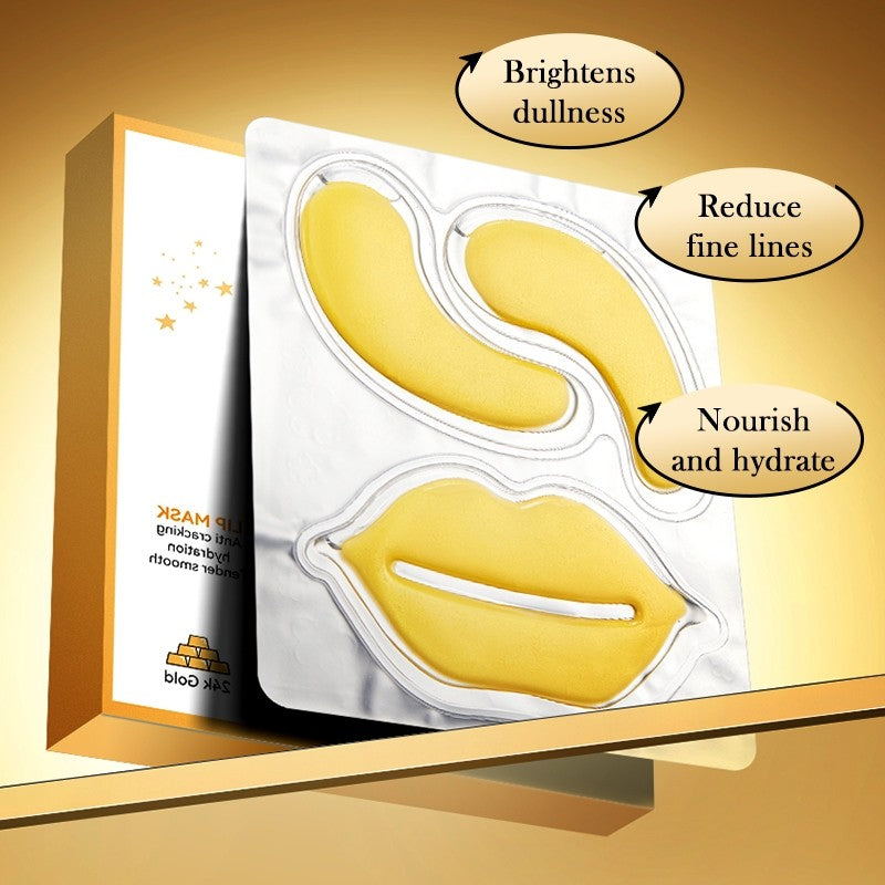 Sadoer 24k Gold Eye & Lip Mask 9g x 10pcs