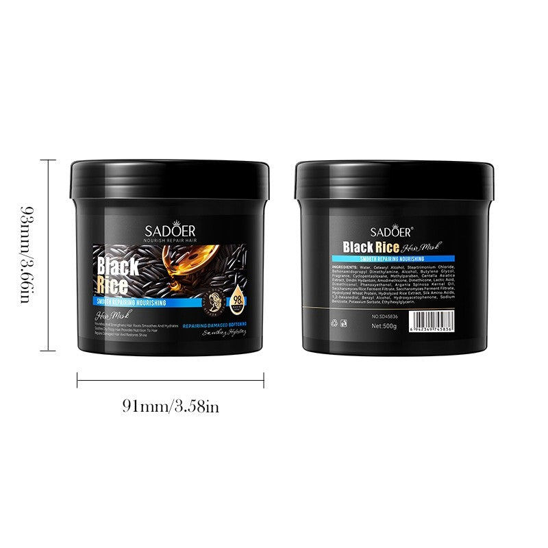 Sadoer Black Rice 3in1 Set: Shampoo & Hair Mask