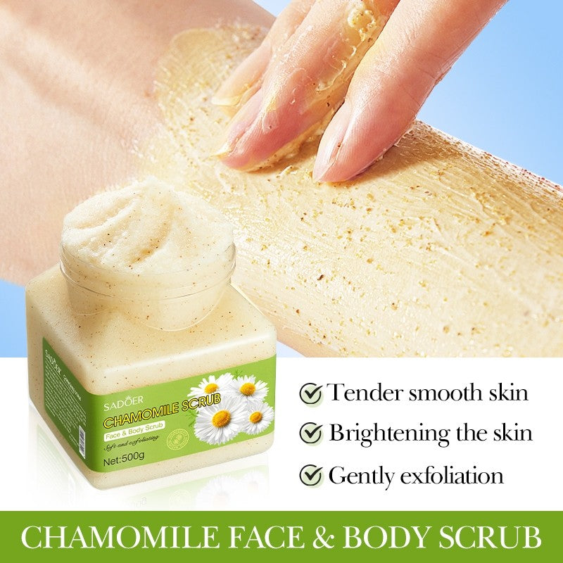 Sadoer Chamomile Scrub 500g for Soft Skin