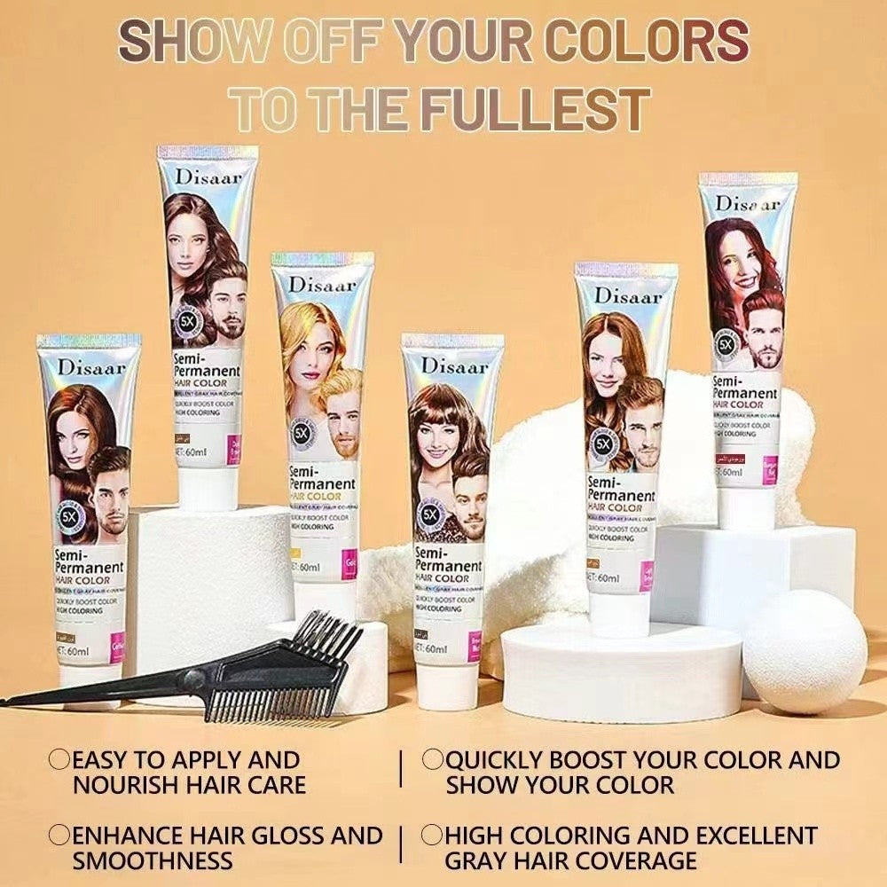 Disaar 6 Semi-Permanent Hair Colors