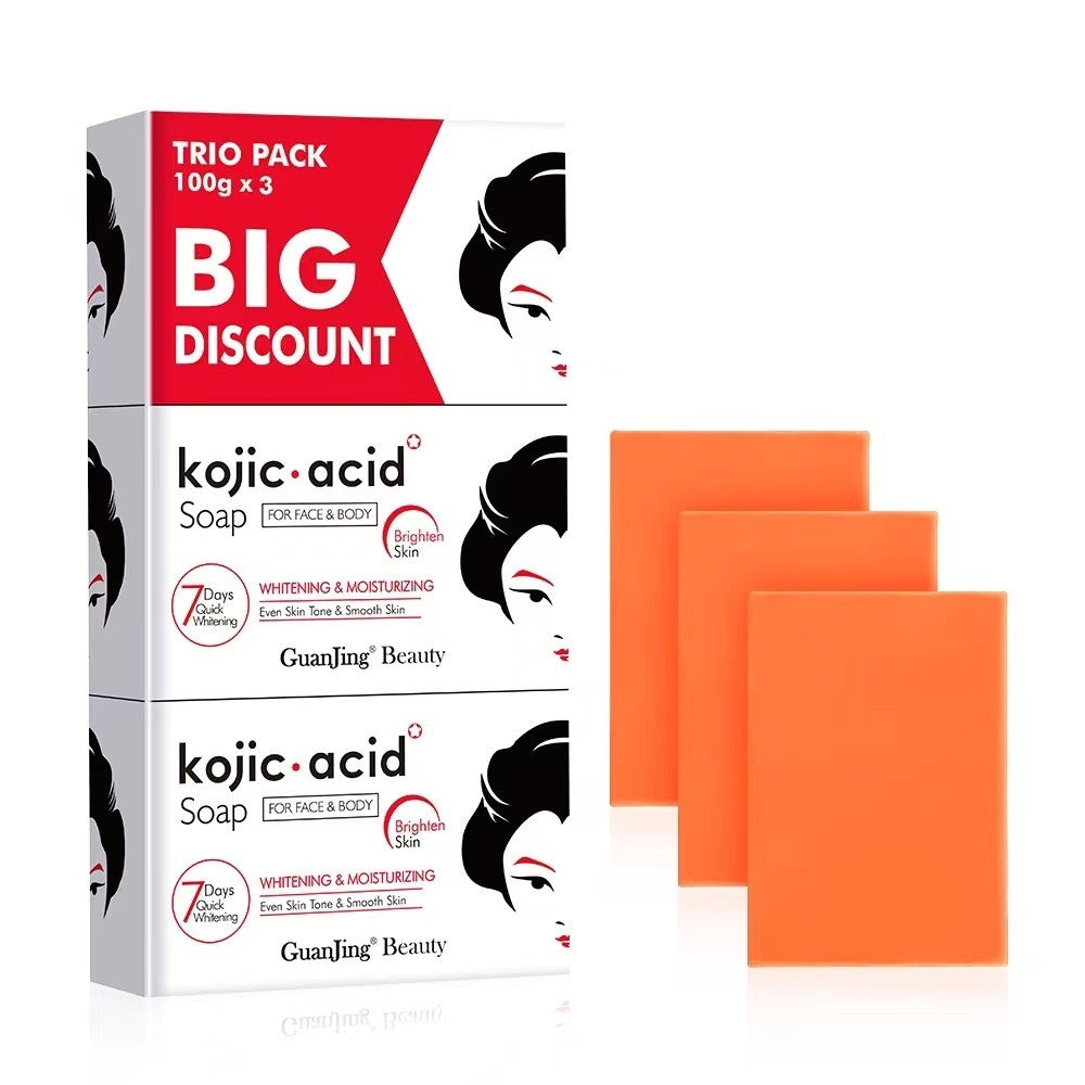Kojic Acid Soap Trio Pack Whitening