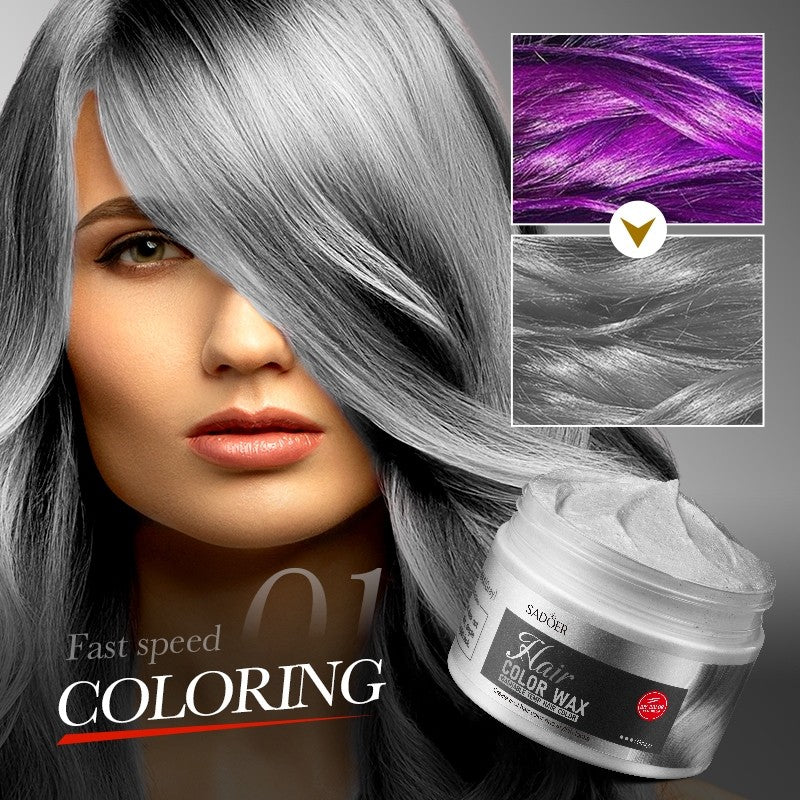 SADOER Grey Washable Hair Color Wax