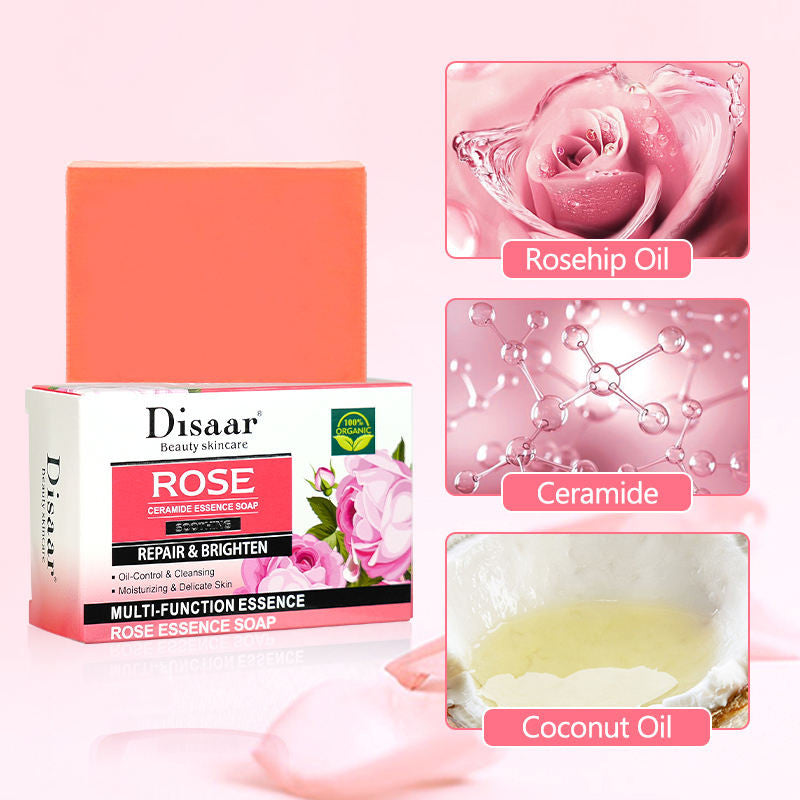 Disaar 3-in-1 Whitening Soap Papaya Rose