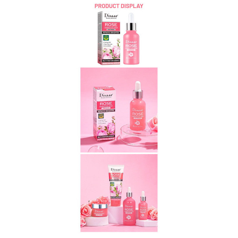 Disaar Rose 5in1 Skin Care Set: Toner, Serum, Soap