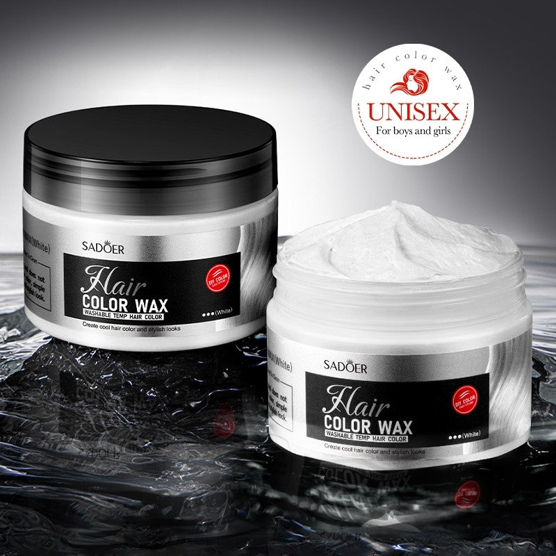 SADOER White Temporary Hair Color Wax