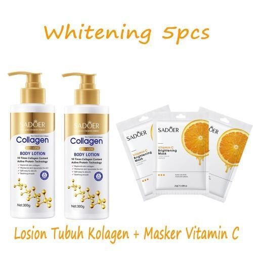 SADOER Body Milk Whitening Series