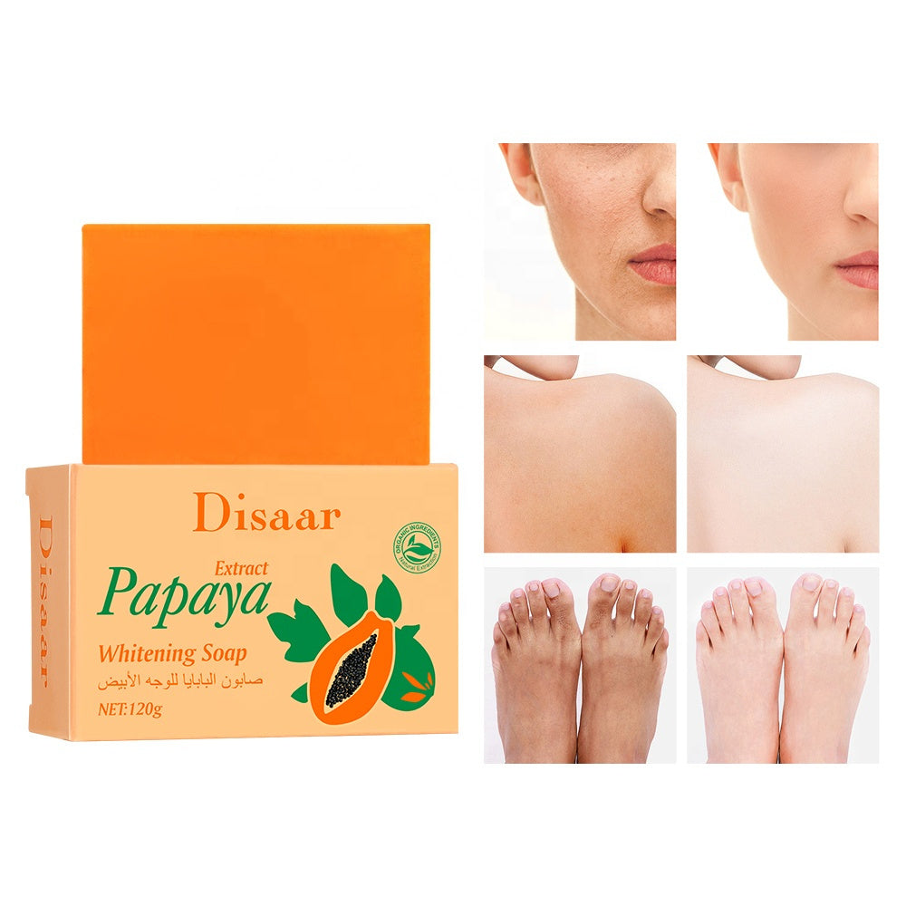 Disaar 3-in-1 Whitening Soap Papaya Rose
