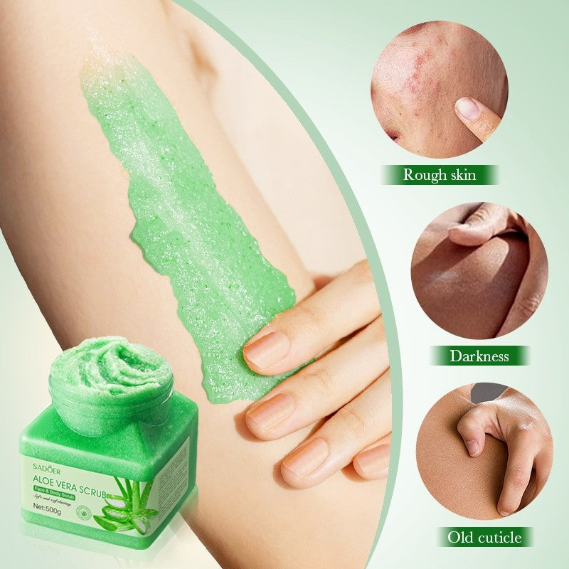 SADOER Aloe Vera Scrub 500g Soft & Moisturizing