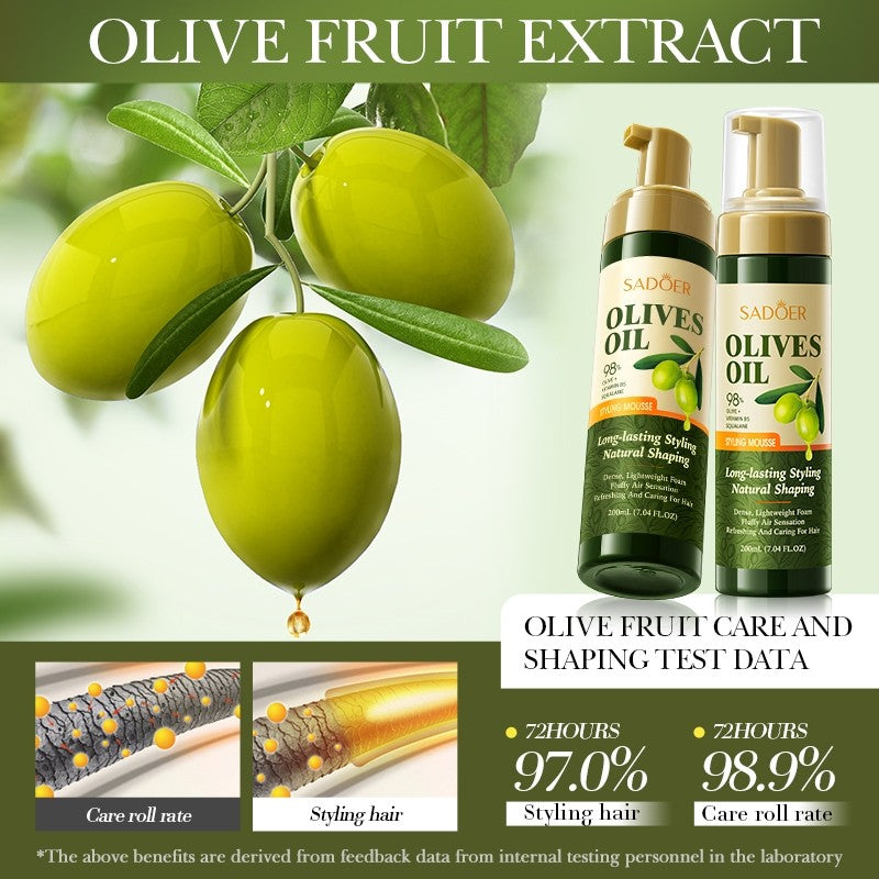 Sadoer Olive Oil Styling Mousse 200ml