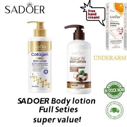 SADOER Body Milk Whitening Series