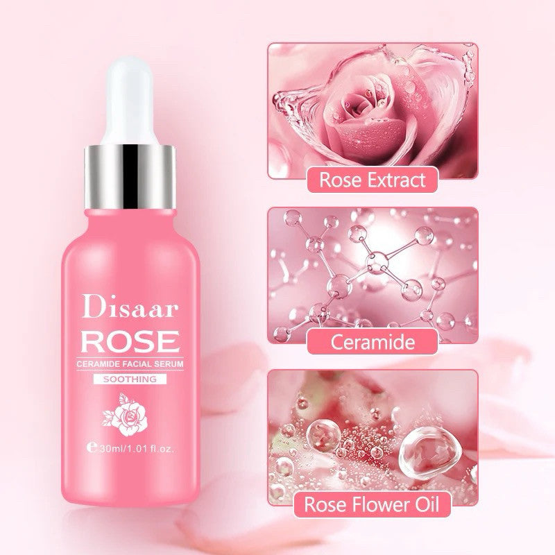Disaar Rose 5in1 Skin Care Set: Toner, Serum, Soap