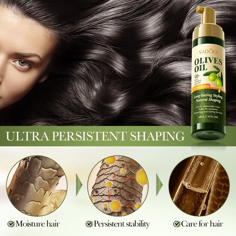 Sadoer Olive Oil Styling Mousse 200ml