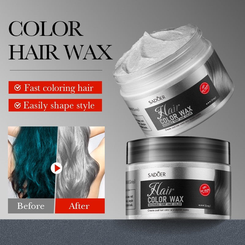 SADOER Grey Washable Hair Color Wax
