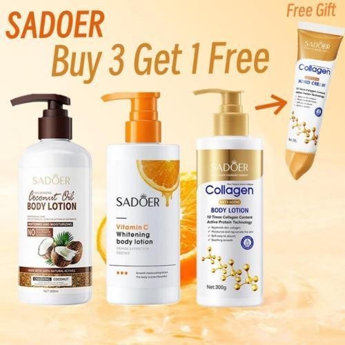 SADOER Body Milk Whitening Series
