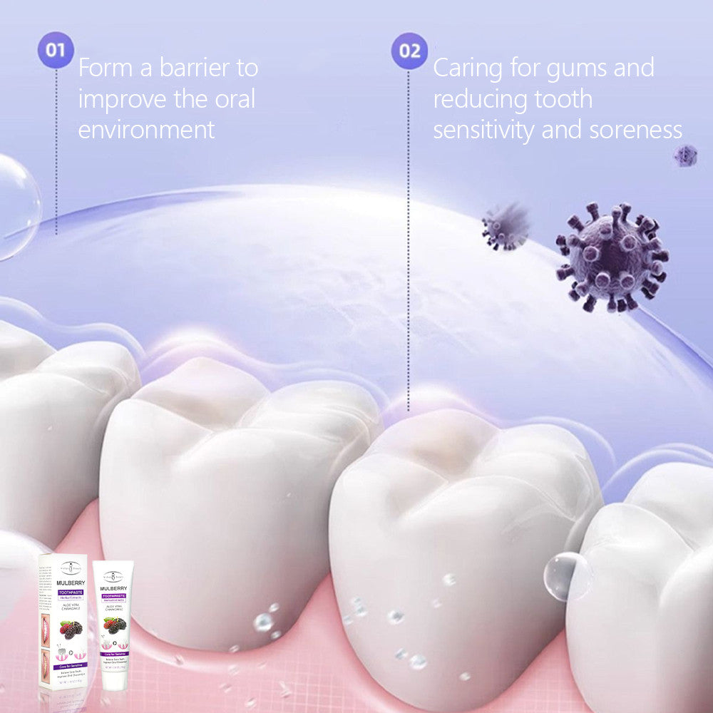 Aichun Mulberry Toothpaste 100g with Aloe Vera