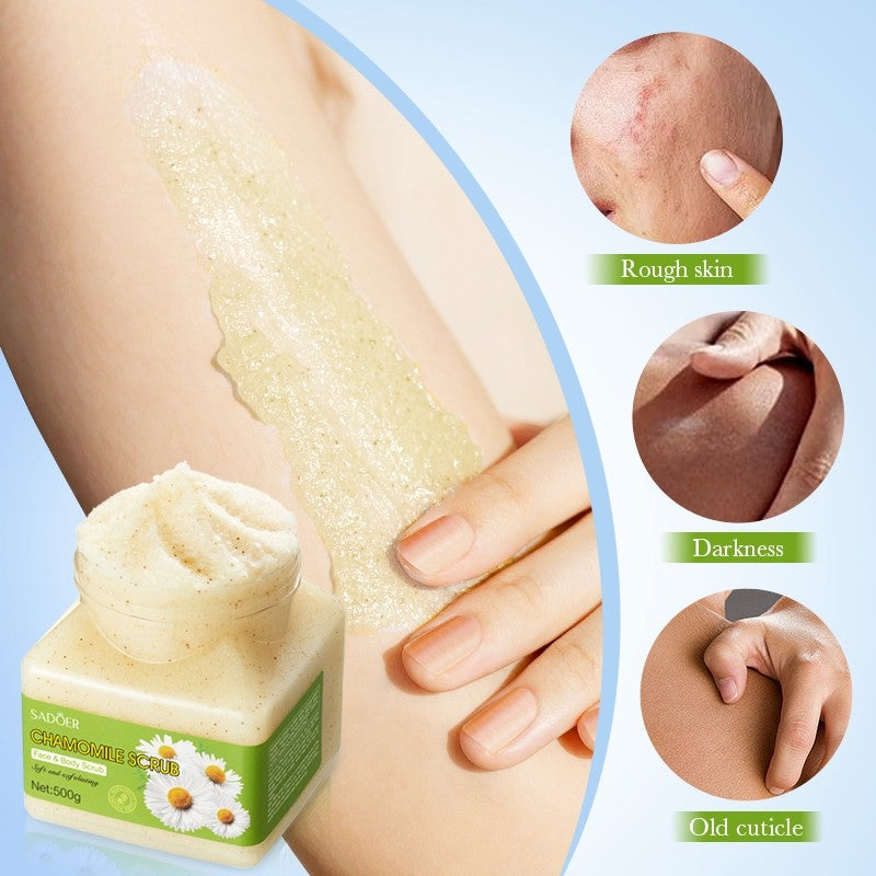 Sadoer Chamomile Scrub 500g for Soft Skin