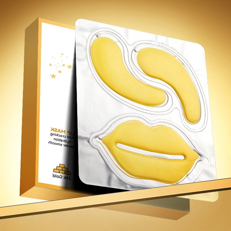 Sadoer 24k Gold Eye & Lip Mask 9g x 10pcs