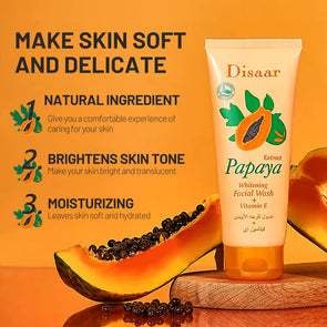 Disaar Papaya Face Wash Skin Whitening