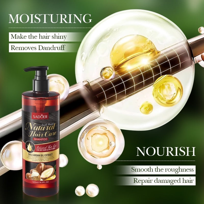 Sadoer Shea Argan Oil Shampoo 520ml For Dry Hair