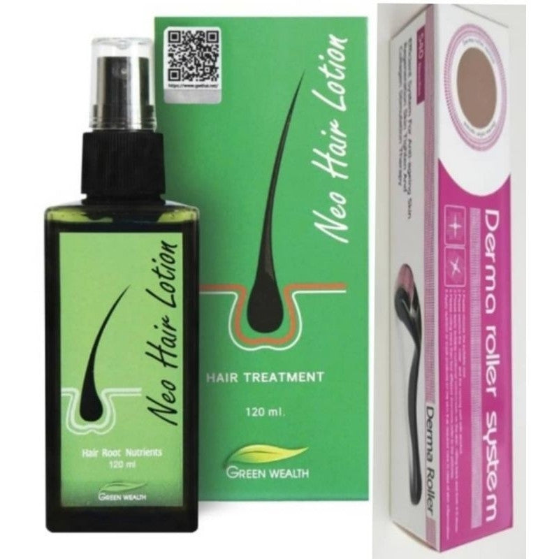 Neo Hair Lotion QR with Roller Gift