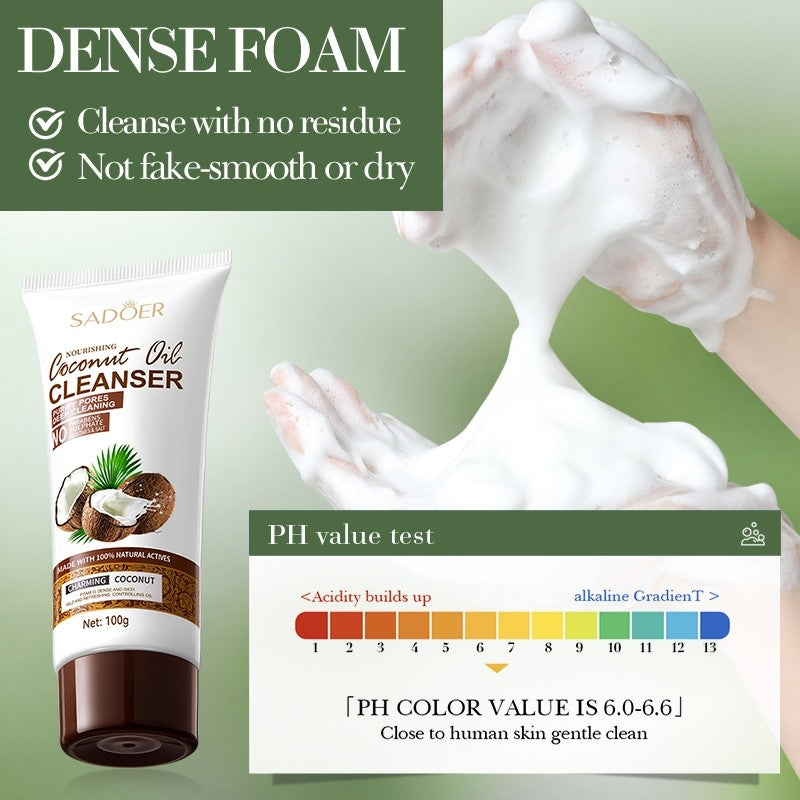 Sadoer Coconut Facial Cleanser 100g Purify