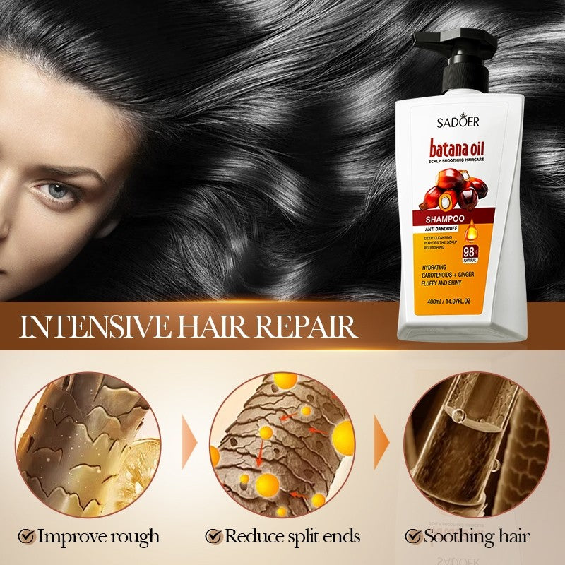 Sadoer Batana Oil Anti-Dandruff Shampoo 400ml
