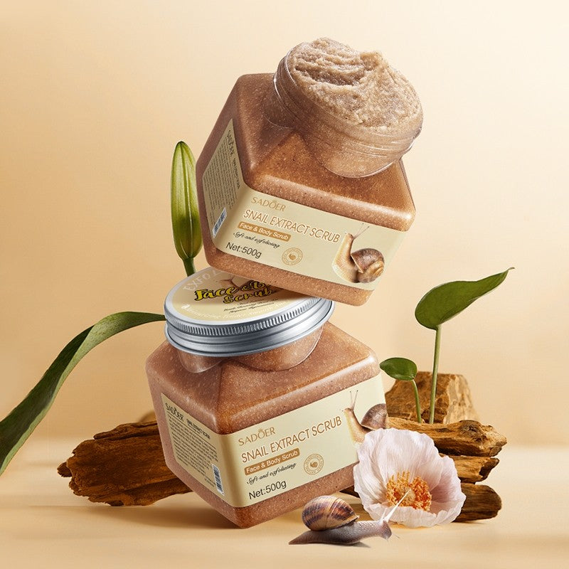 Sadoer Snail Scrub 500g Face & Body Scrub