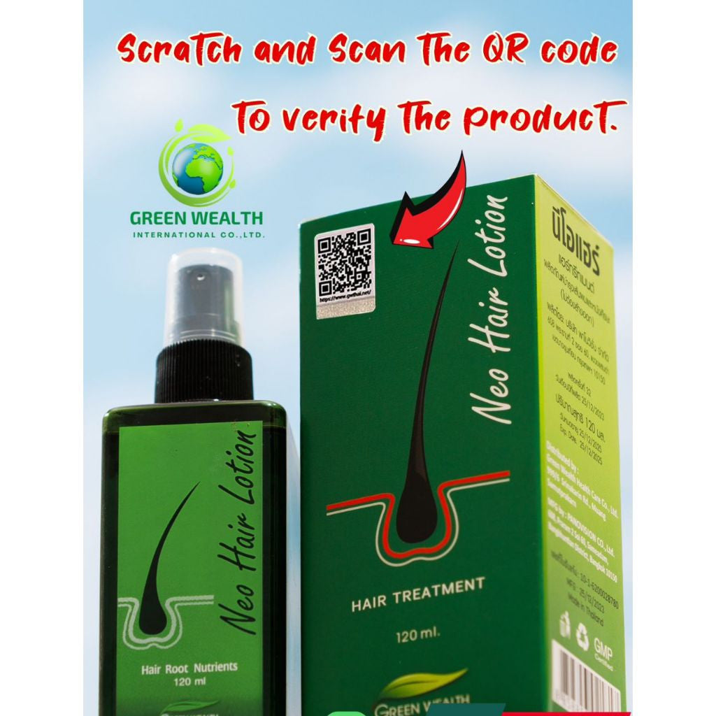 Neo Hair Lotion QR with Roller Gift
