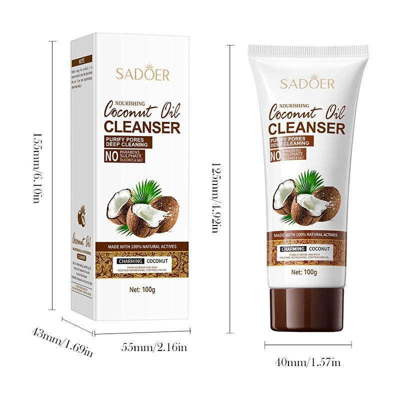 Sadoer Coconut Facial Cleanser 100g Purify