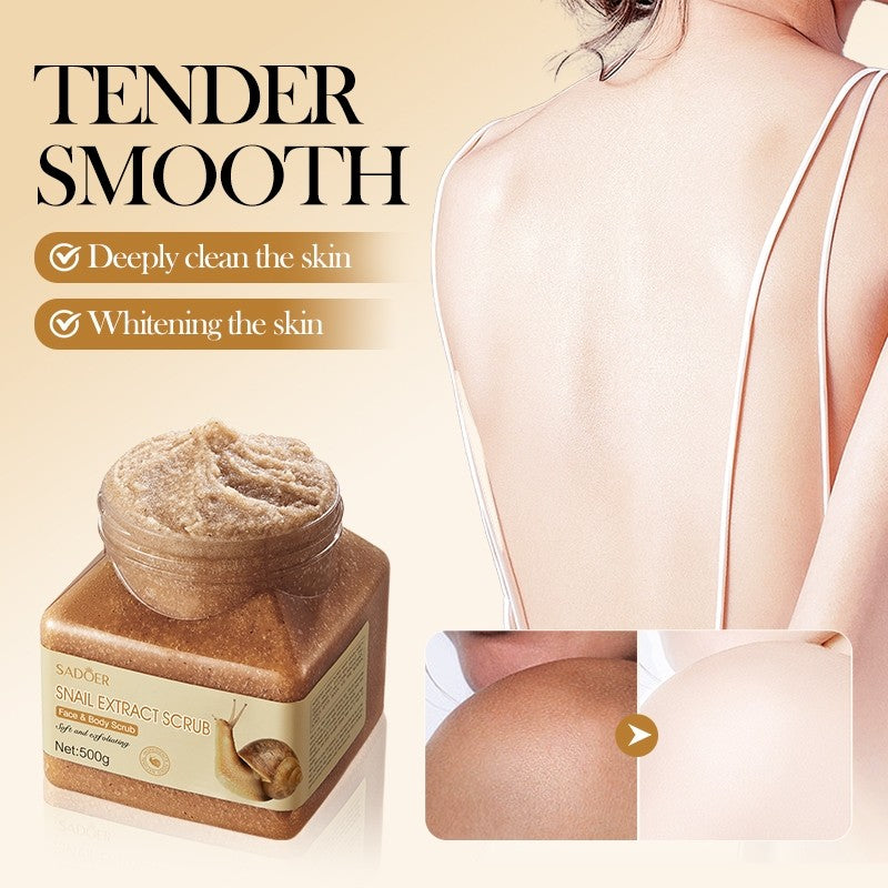 Sadoer Snail Scrub 500g Face & Body Scrub