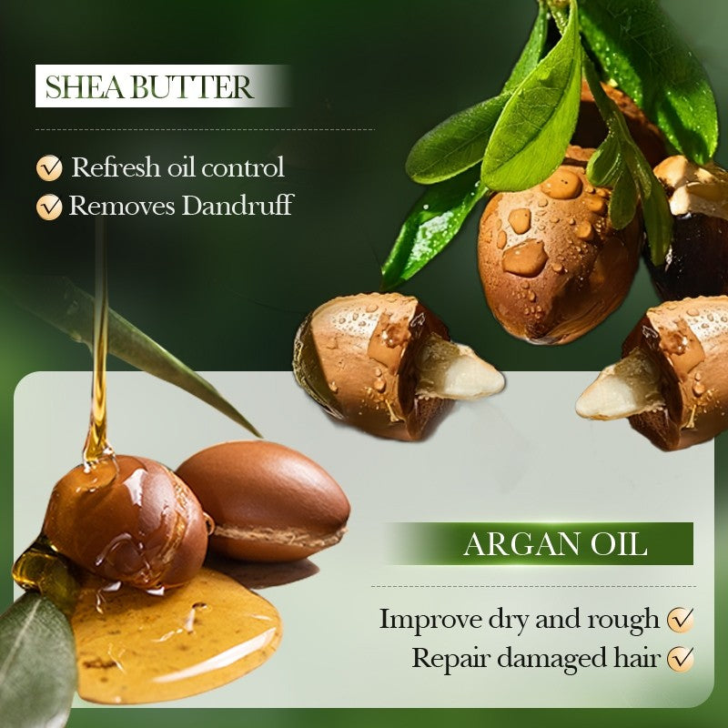 Sadoer Shea Argan Oil Shampoo 520ml For Dry Hair