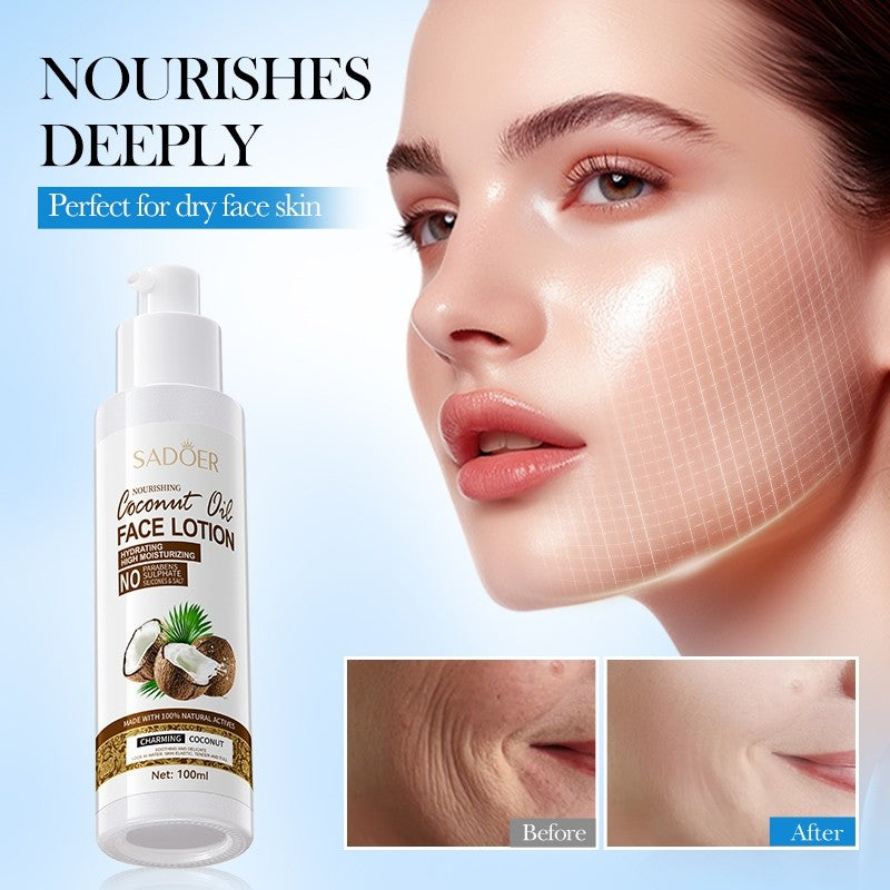 Sadoer Coconut Oil Face Lotion 100ml