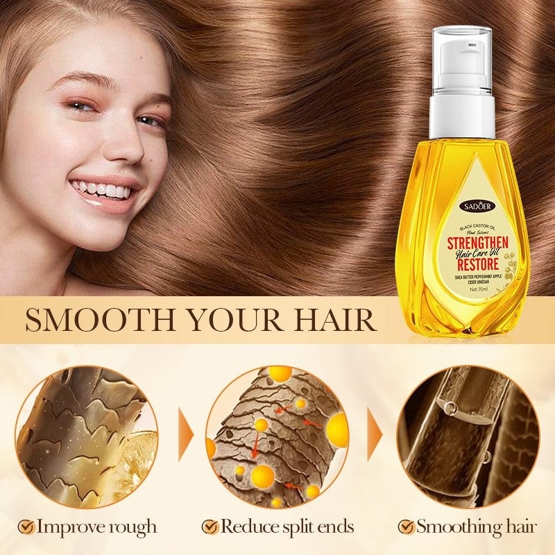 SADOER Castor Oil Hair Serum 70ml