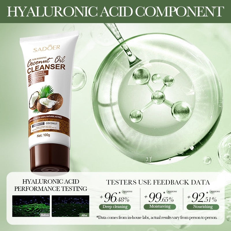 Sadoer Coconut Facial Cleanser 100g Purify