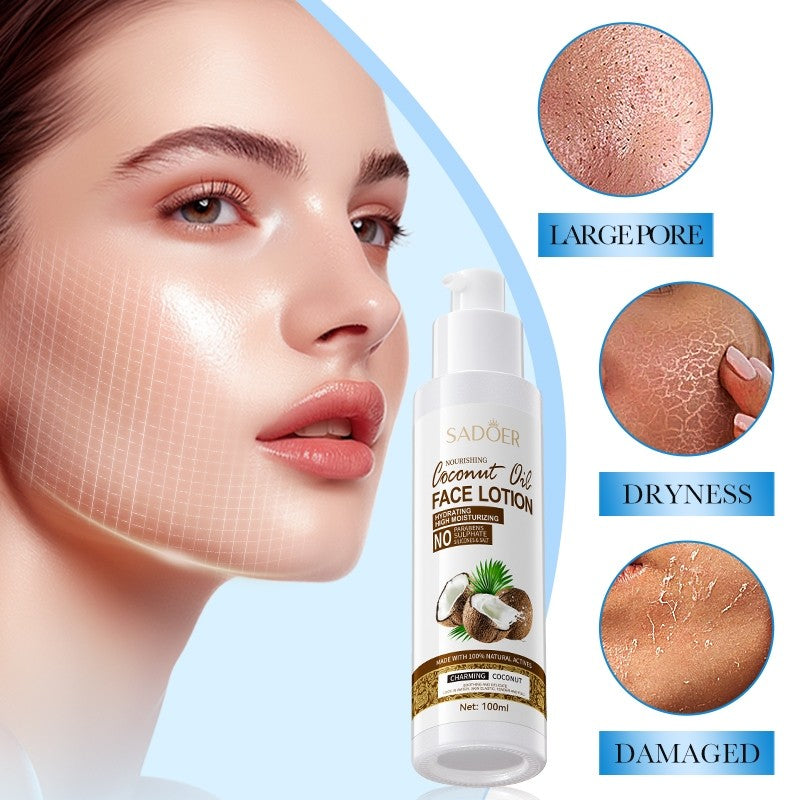 Sadoer Coconut Oil Face Lotion 100ml