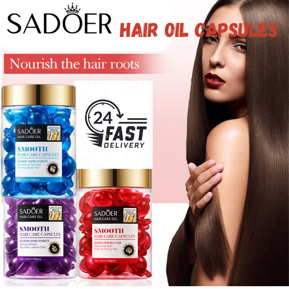 Sadoer Argan Oil Hair Care Capsules 30pcs