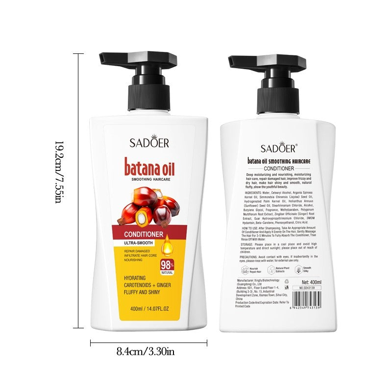 Sadoer Batana Oil Hair Care Set (Shampoo & Oil)