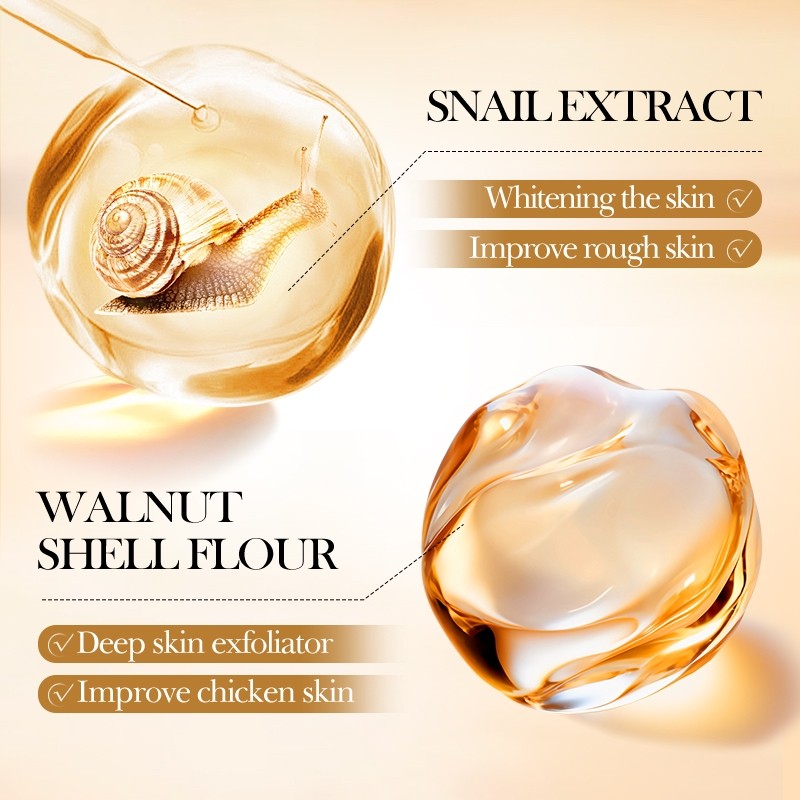 Sadoer Snail Scrub 500g Face & Body Scrub