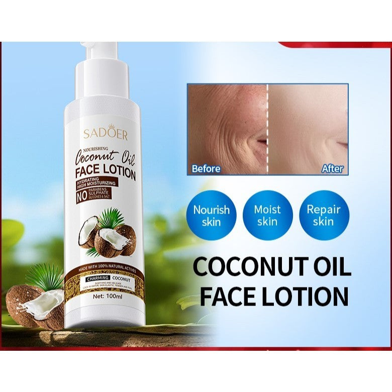 Sadoer Coconut Oil Face Lotion 100ml