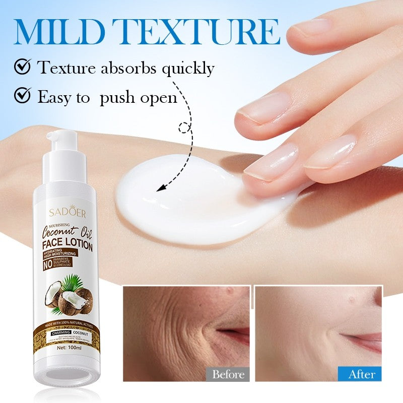Sadoer Coconut Oil Face Lotion 100ml