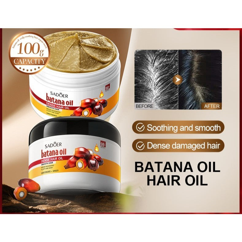Sadoer Batana Hair Oil Cream 100g with Ginger