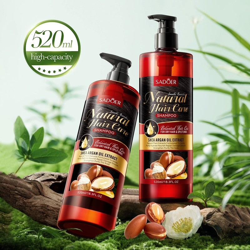 Sadoer Shea Argan Oil Shampoo 520ml For Dry Hair