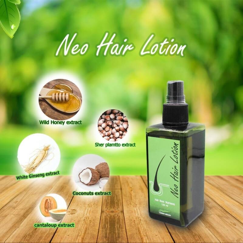 Neo Hair Lotion QR with Roller Gift
